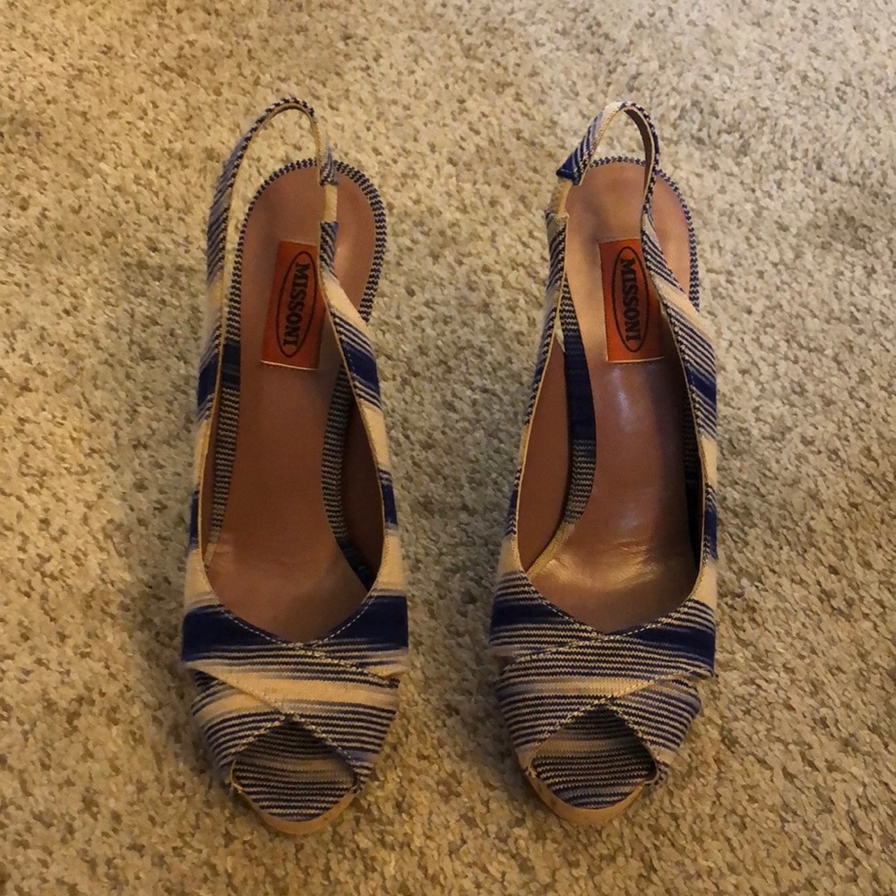 MISSONI Italy Knit Heels
